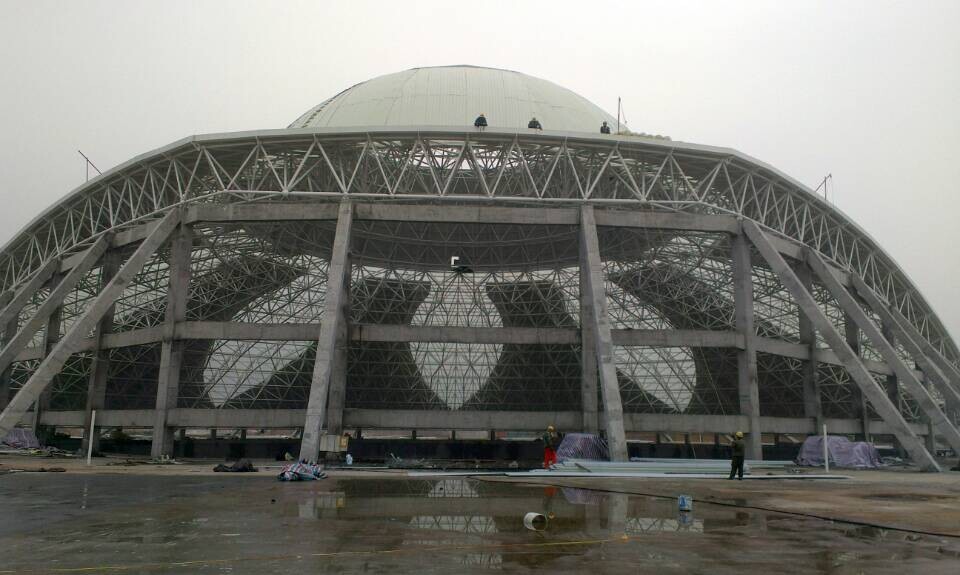 南通温泉馆网架工程